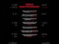 😈 Female Psychology Secrets That Control Attraction 🧠🔥 #psychology