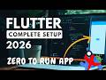 Flutter Installation &amp; Setup Without Android Studio | Run on Real Device