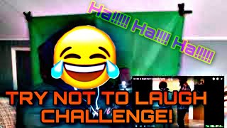 WATCH ME TRY NOT TO LAUGH | try not to laugh but it's actually funny REACTION !!!!!