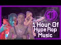 One hour of hype rap songs