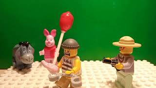 Retired police officer or bad robbery in lego / Lego stop motion #stopmotion