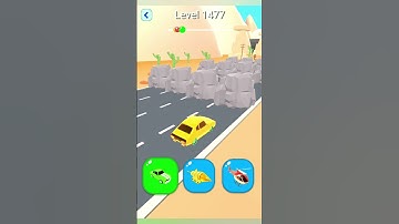 🔥 Shape - Shifting & Transform The Character 👀 Level #1477 #shapeshifting #gameplay #shorts