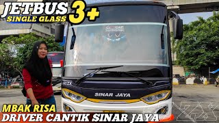 DRIVER CANTIK SINAR JAYA||SRIKANDI DRIVER BUS TERMINAL KAMPUNG RAMBUTAN