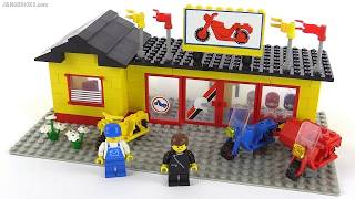 🔄 LEGO Classic Town Motorcycle Shop from 1984 review! set 6373 re upload 20150301
