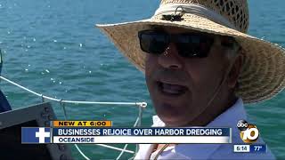 Oceanside Harbor receives overdue dredging