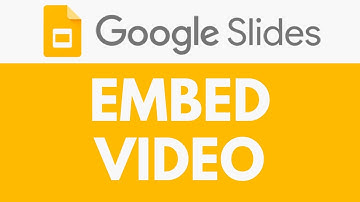 How To Embed Video in Google Slides | Add YouTube Videos | Google Slides Tutorial