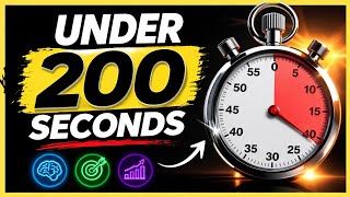 Why Under 200 Seconds? The New Series