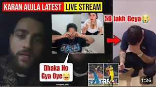 Karan aujla te kamal kaur haar gye India V/S Australia match 2023 || dono jane roye rajjke 😭😢 🇮🇳