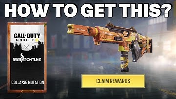 HOW TO GET FREE GKS - IMPENETRABLE WALL in COLLAPSE MUTATION | COD MOBILE