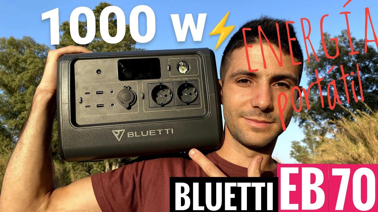 BLUETTI AC180, la mejor batería portátil para tu furgoneta camper