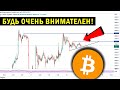 🔴 ОПАСНЫЙ уровень для биткоина ! Когда заходить?