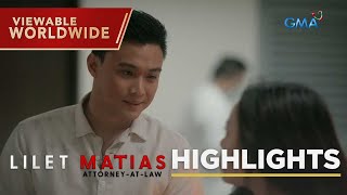 Lilet Matias, Attorney-At-Law: The smooth-talker lawyer saves Lilet’s life! (Episode 67)