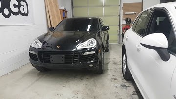 Installation Oem fit backup camera reverse camera Porsche cayenne