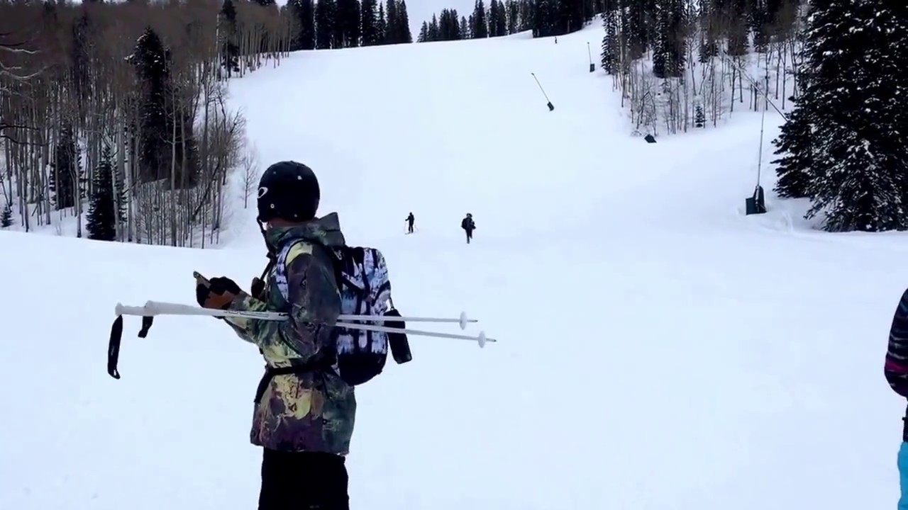 (Vlog) how to ski without skis YouTube