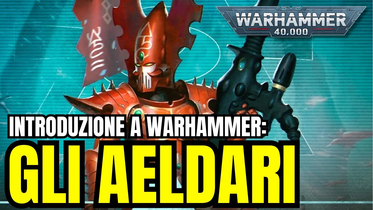 La Caduta degli AELDARI – Creazione di Slaanesh | Introduzione a Warhammer 40K Lore ITA