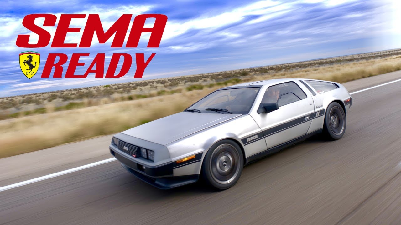 Ferrari-Powered DeLorean is Ready to Conquer SEMA