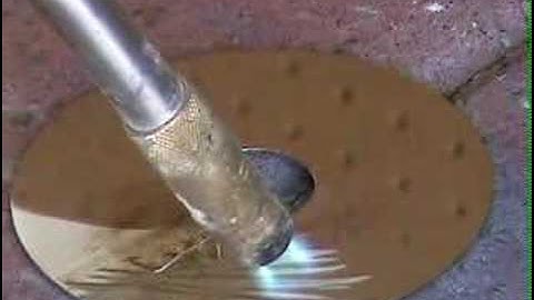 Hard Drive Destruction with blowtorch