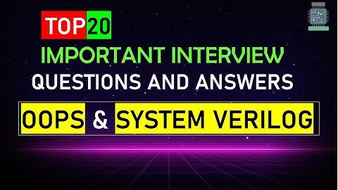 Interview Questions on OOPS C++ | System verilog interview Questions