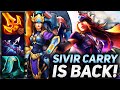 SIVIR CARRY WITH BOUNCING RICOCHET AUTOS IS BACK!! | Teamfight Tactics Patch 12.4