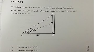 Grade 11 Mathematics Paper 2 Q2 | 2D Trigonometry (Mpumalanga 2024) | Also Perfect for Grade 10s!