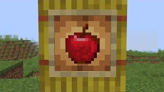 How to get an apple in minecraft