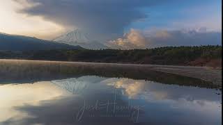 Japan   Lake Saiko and Mt Fuji at sunrise Timelapse by Josh Hawley Visuals 154 views 4 years ago 11 seconds