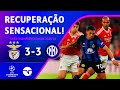 BENFICA ABRE 3 A 0 E INTER BUSCA O EMPATE! BENFICA 3 X 3 INTER DE MILÃO | CHAMPIONS image