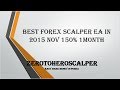 best Forex scalper EA in 2015 Nov 150% 1month