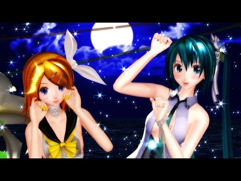 【MMD】めんぼう式ミクさんリンさんで「love&joy」