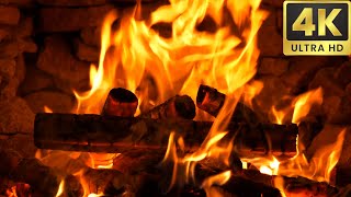 Burning Firewood: Ambient Sounds for Deep Sleep  Sound Brings A Good Sleep  Video 4K HD