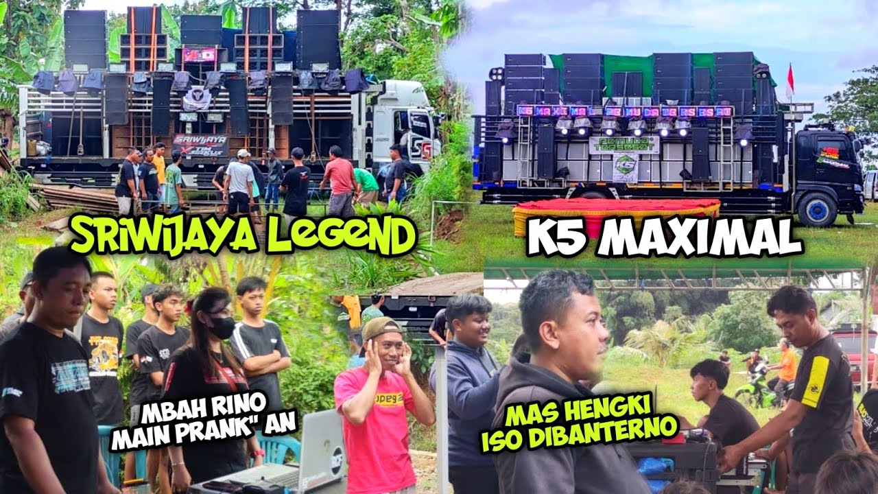 SRIWIJAYA spek Turbo Legend Glerr Banget..K5 MAXIMAL Sound Banter Juga Disetut Mas Hengki
