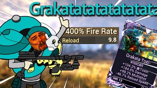 Warframe || 400% Fire Rate Grakatatata, But Takes 10s To Reload