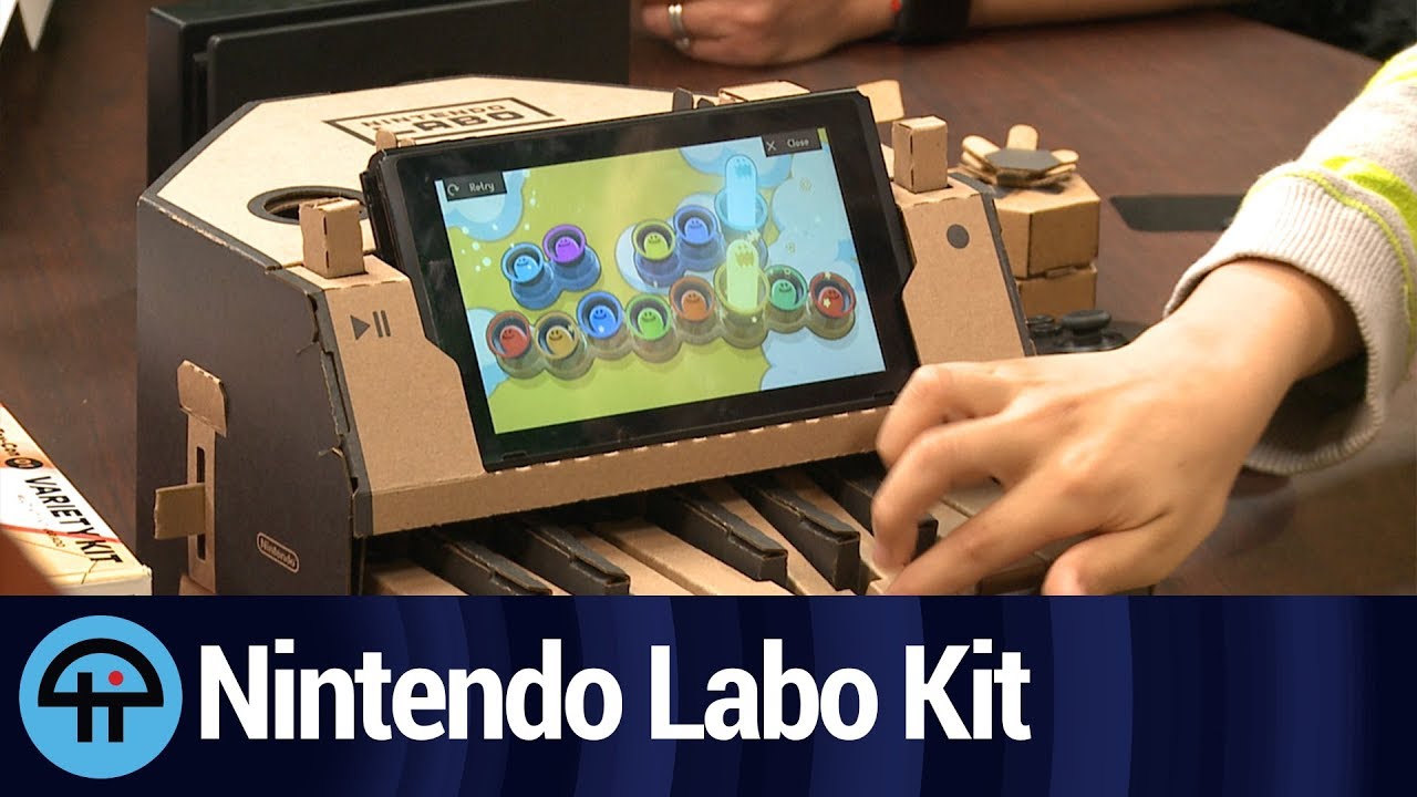 Nintendo Labo Kit First Look YouTube