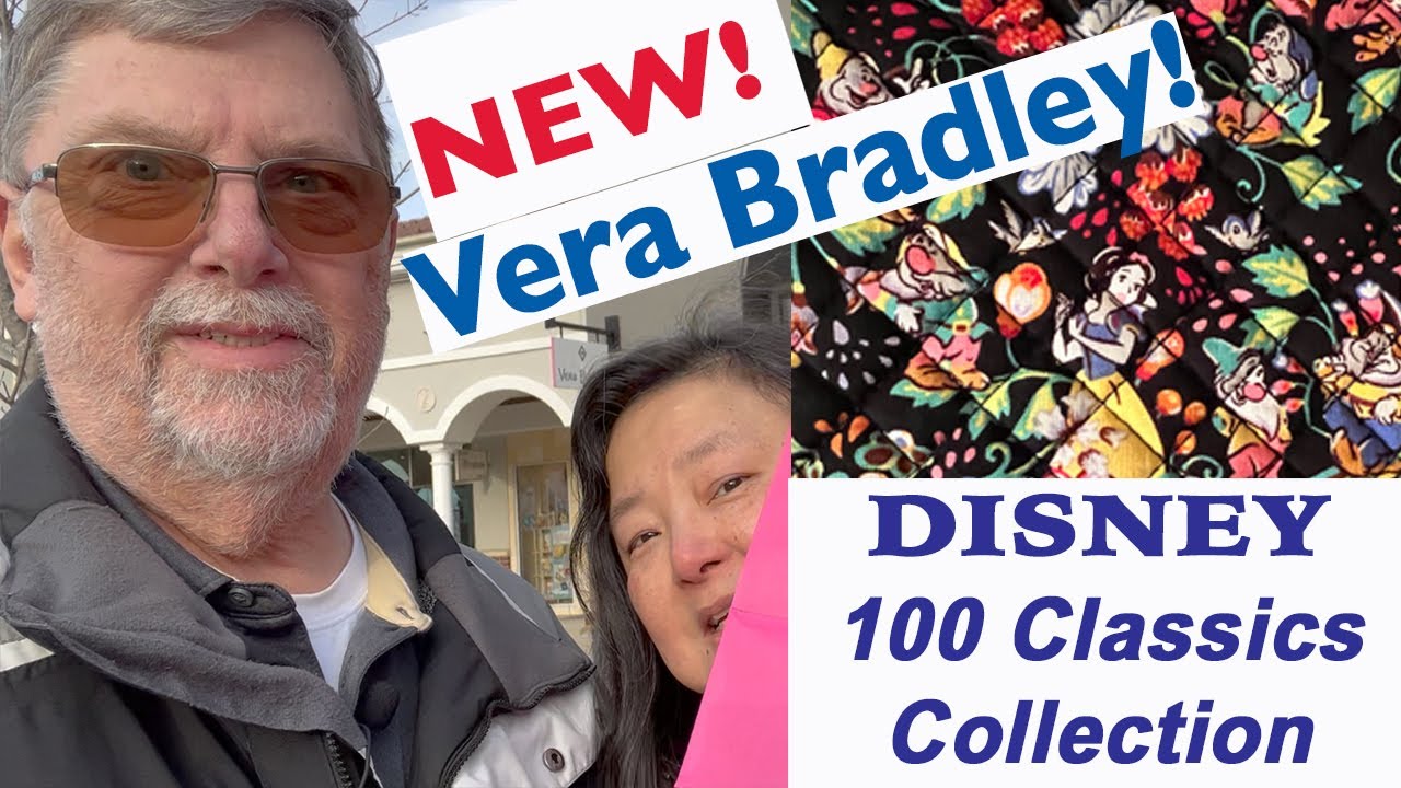 Just Released! VERA BRADLEY DISNEY 100 CLASSICS COLLECTION! WOW!