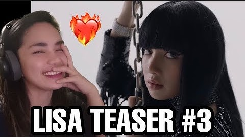 LISA - FIRST SINGLE ALBUM LALISA VISUAL TEASER #3 REACTION | MISS A CHANNEL