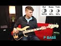 P BASS VS J BASS - Harley Benton Edition