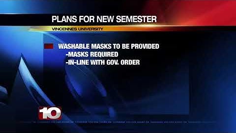 Vincennes University is working to keep students safe from COVID-19 ahead of the upcoming school ye