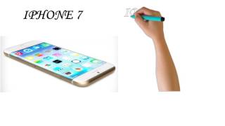 Drawing Apple Iphone 7 and apple Iphone  7Plus | How to draw!!!