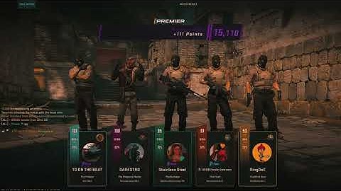 CS2 15K Rank Up Match|Insane Clutch Moments ft.TG On The Beat - Imagine Secrets (I Lose My Out Here)