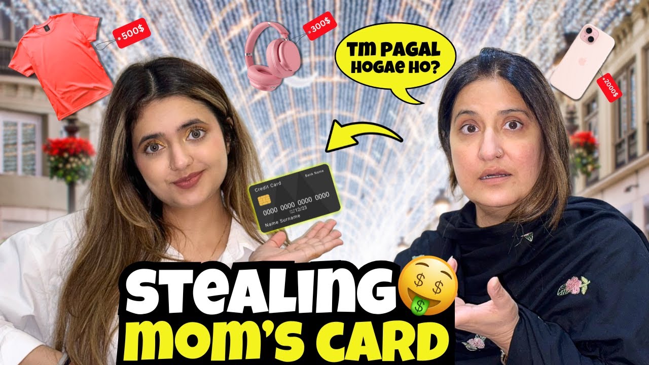 Mama ka card khali kardiya 😂 Bought most expensive perfume 😍