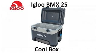 Igloo BMX 25 Heavy Duty 23L Portable Ice Camping or Fishing Cool Box