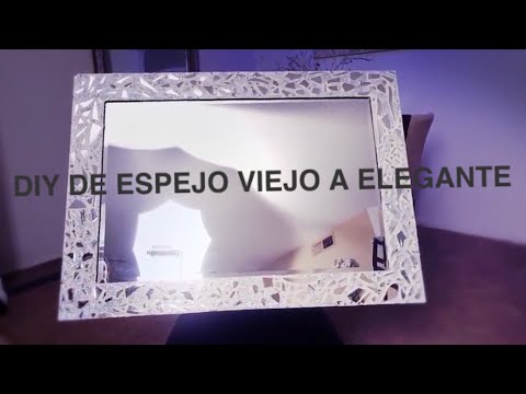 Video: Cómo Decorar Un Espejo Viejo