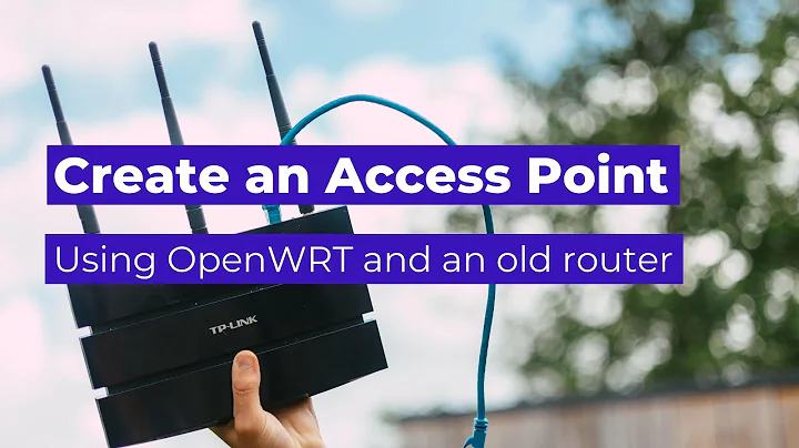 How to set up OpenWRT as an AccessPoint repeating your WiFi SSID
