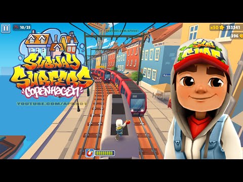 SUBWAY SURFERS GAMEPLAY PC HD 2023 - COPENHAGEN - JAKE SUPER SURFER BOARD