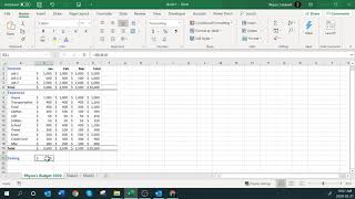 CSIS 1190 - Week 3 - Your Budget Part 2