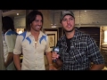 Jake Owen shows Luke Bryan his Silly Bands | CMA Fest 2010 | CMA