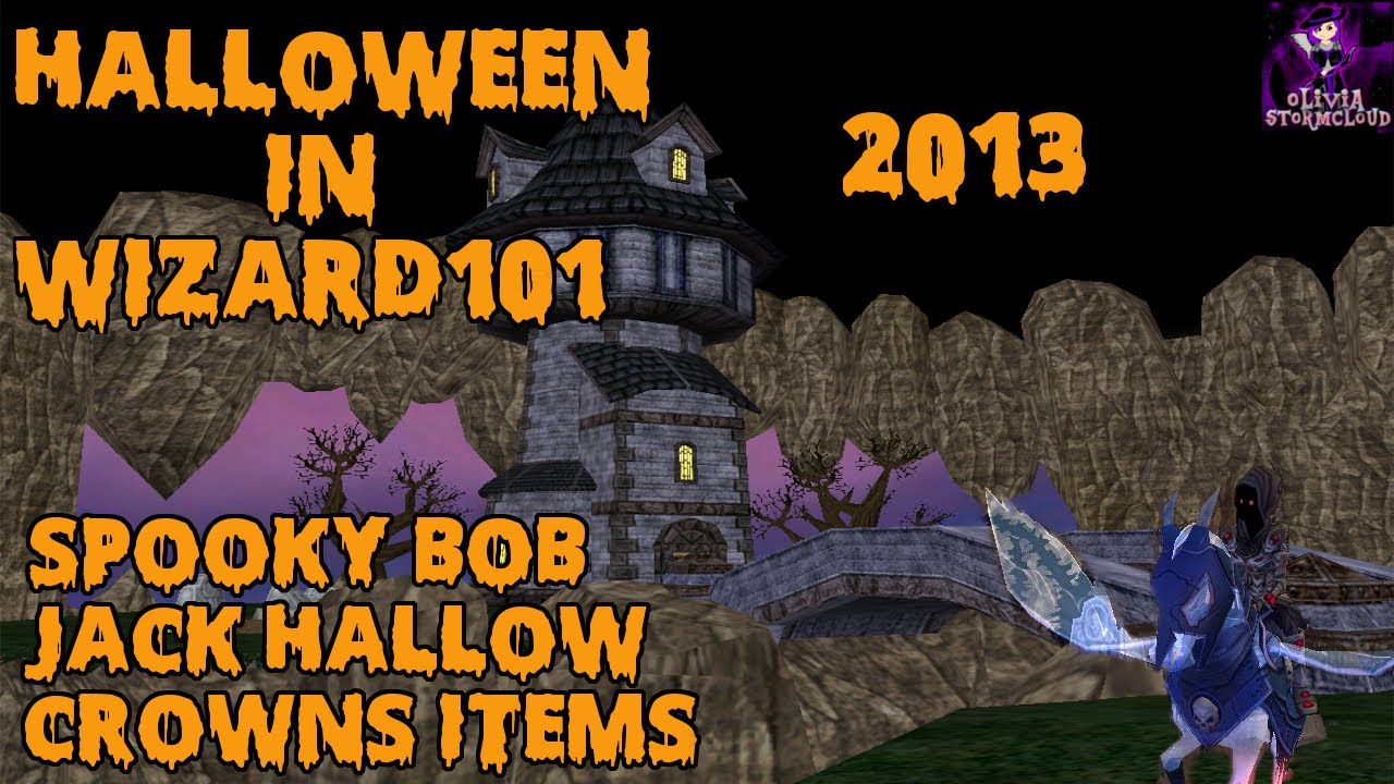 Wizard101 Halloween Quests & Crowns Items YouTube