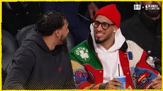 Tyrese Haliburton Mic'd Up Courtside at Rising Stars | 2024 NBA All-Star Weekend