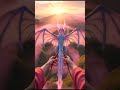 POV: Flying the Magical Fairy Dragon at Sunset! ✨🐉 #dragon