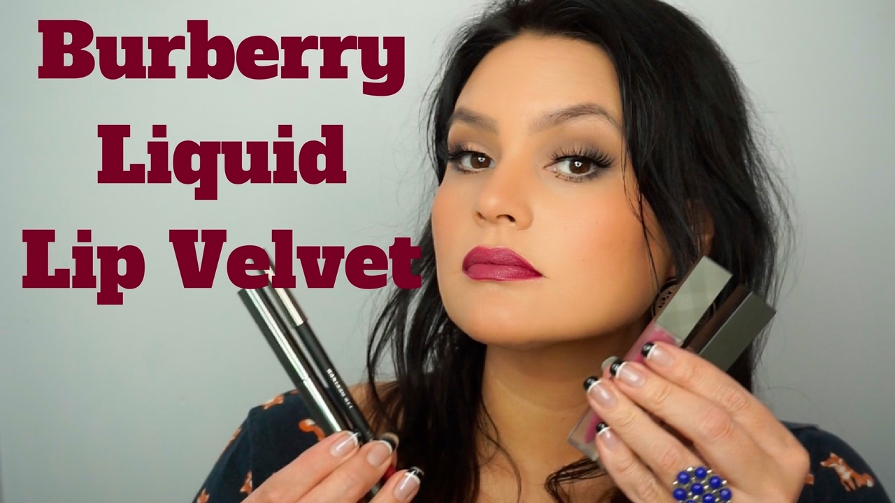 burberry lip velvet bright plum